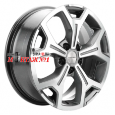 Khomen Wheels 6,5x17/5x120 ET60 D65,1 KHW1710(2) (VW Multivan) Gray-FP