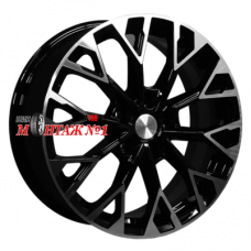 Khomen Wheels 7x17/5x110 ET45 D67,1 KHW1718 (Dongfeng 580) Black-FP