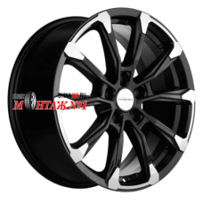 Khomen Wheels 7,5x18/5x108 ET46 D63,4 KHW1808 (Tugella/Jaguar XF/F-Pace) Black-FP