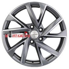 Khomen Wheels 7x17/5x114,3 ET45 D60,1 KHW1714 (Changan/Geely/Lexus/Toyota) Gray-FP