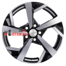 Khomen Wheels 7x17/5x114,3 ET45 D60,1 KHW1712 (Changan/Geely/Lexus/Toyota) Black-FP